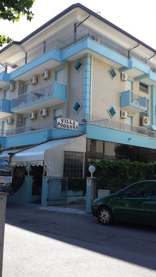 Hotel Villa Podgora Rímini Exterior foto